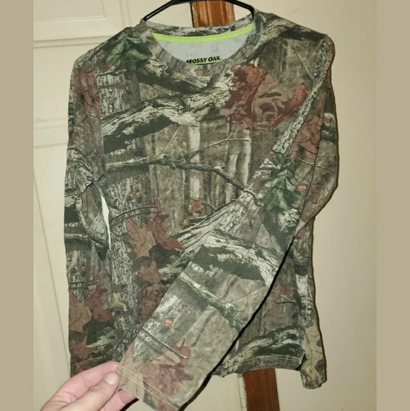 Mossy Oak Woodland Camo Shirt - Picture 3 of 7